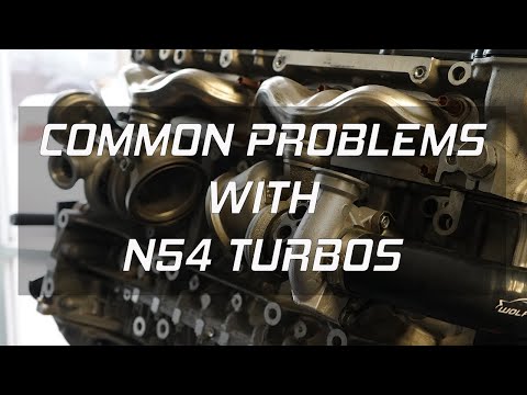 COMMON PROBLEMS WITH N54 TURBOS (BMW 135i, 335i, 535i) (E82, E92, E60)