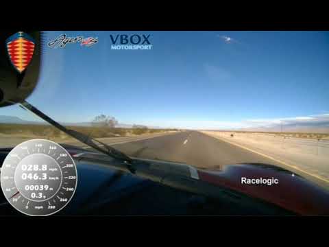 So sieht es aus, wenn man auf 450 km/h beschleunigt