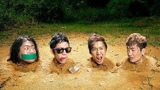 Korea Band Rock 'n Roll Radio Album Cover Shoot BTS