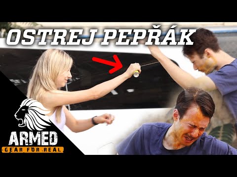 Co udělá pepřák s agresorem? | Ostré testování pepřového spreje od ESP