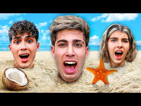 24 HOURS BURIED IN SAND !!