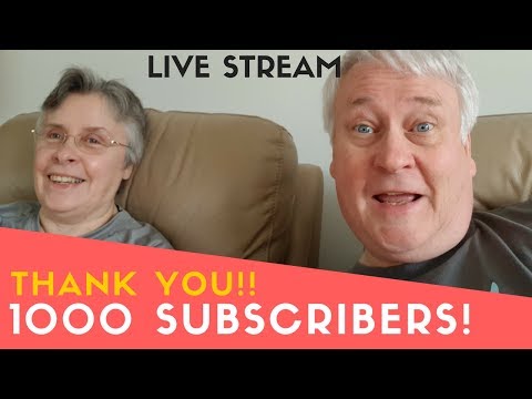 Live Stream 1000 Subs Thank You