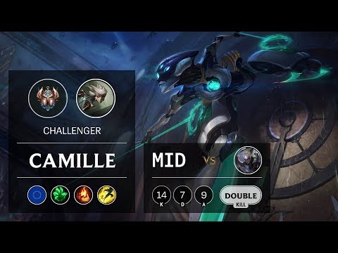 Camille Mid vs Diana - EUW Challenger Patch 9.20