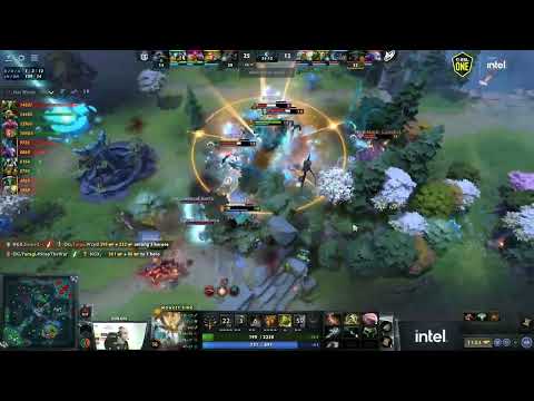 OG.Chu with the perfect echo slam.. OG vs NIGMA, ESL Malaysia 2022 Dota2.