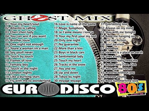 80's Best Euro-Disco, Synth-Pop & Dance Hits, Classic Disco, Танцевальные Хиты 80х Ghost Mix Nonstop