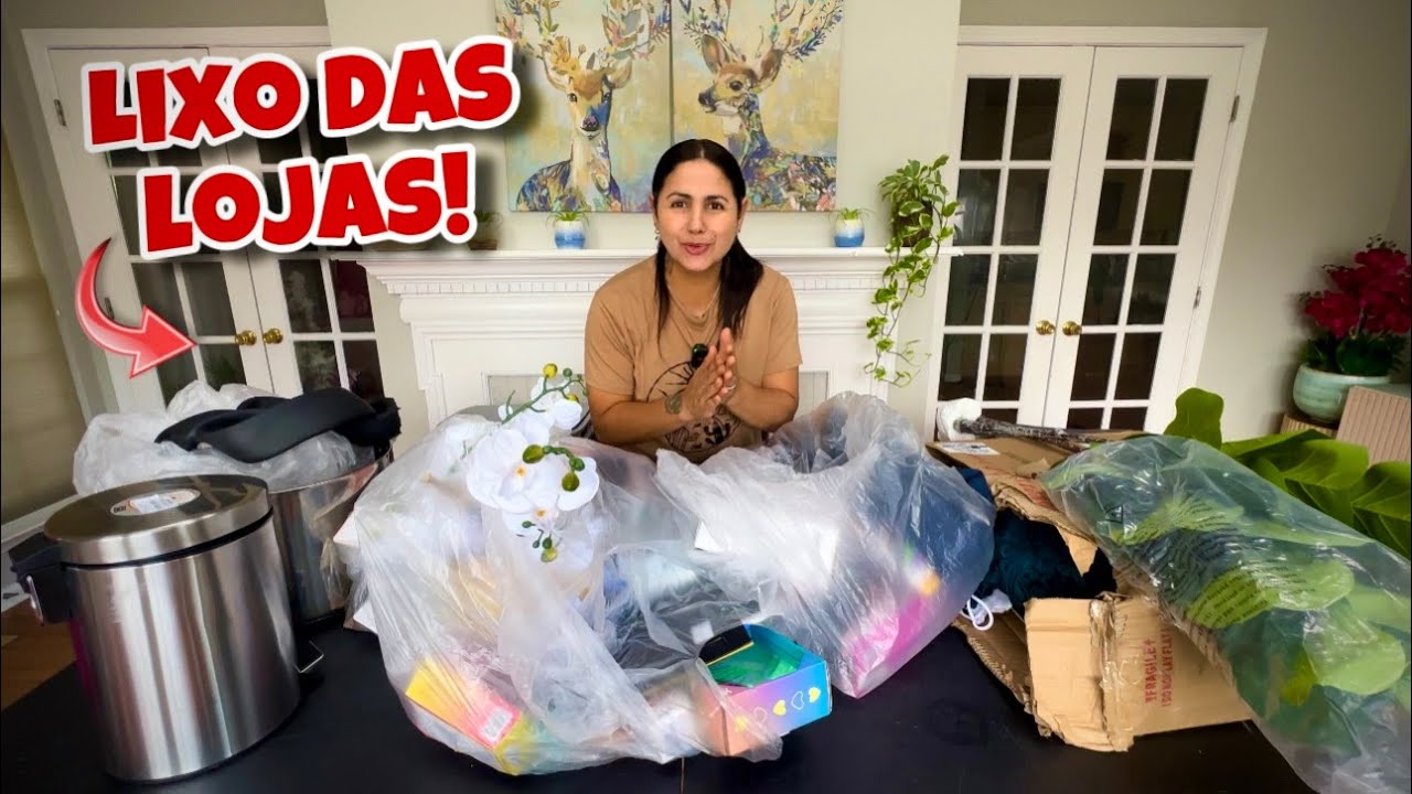 Lixo das lojas dos Estados Unidos!🇺🇸🇺🇸🇺🇸