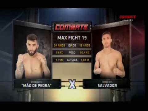 Max Fight 19 - Luta 09 - Roberto de Souza vs Vinicius Salvador
