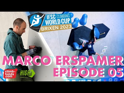IFSC Worldcup Brixen 2023 - Meet the Routesetters: Marco Erspamer - Behind the scenes