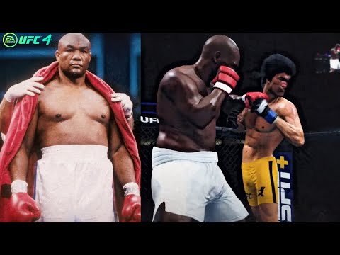 George Foreman vs Bruce Lee 2: THE REMATCH | UFC 4