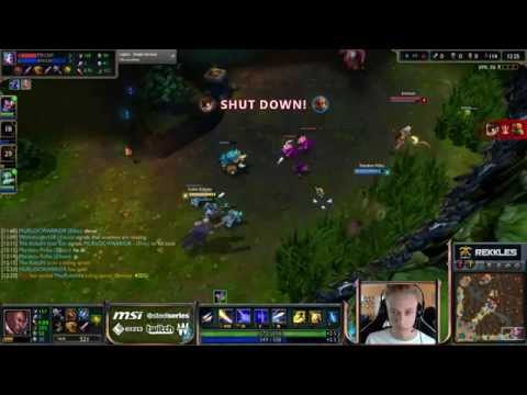 Fnatic Rekkles Lucian vs Jinx [Challenger Ranked solo queue AD]