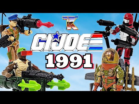 History of GI Joe 1991 | Toy Histories: Vintage ARAH Figures & Vehicles, Eco Warriors Sonic Fighters