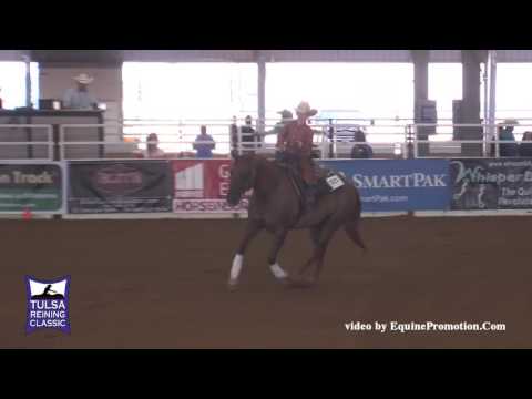 Surprise Easter Kid ridden by Colt Mitchell  - 2016 Tulsa Reining Classic (Saturday Short Stirrup)