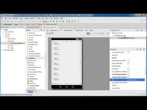 Android App Development for Beginners - 46 - ListView Example