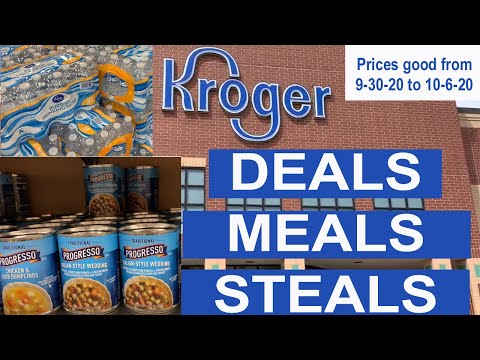 DEALS, MEALS, STEALS Kroger Shopping Trip - Shop with...