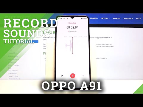 How to Record Sounds in OPPO A91 – Use Sounds Recorder