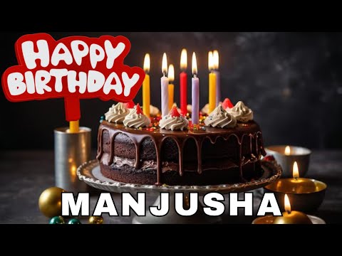 Happy Birthday Manjusha, Birthday Wishes, Birthday Song, Whatsapp Status, Today, hbd