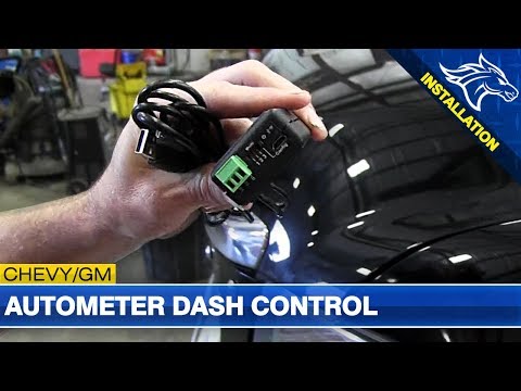 Autometer Dash Control Install: 2007.5-2014 GM 6.6L Duramax