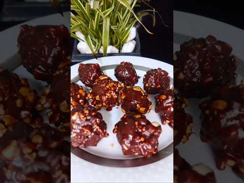 Penut choco ball🍫🤤#srilankan_tik_tok #tiktokfood #chocolate #viralvideo #shorts #trending #yummy