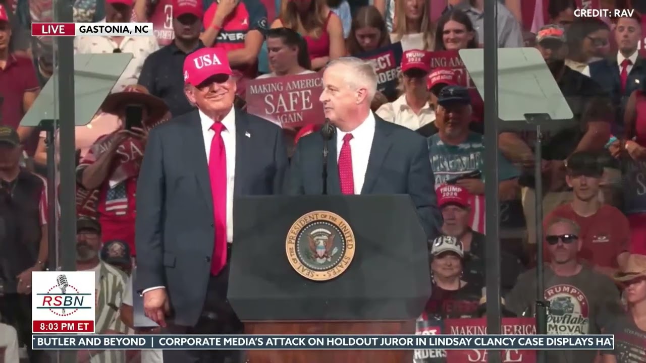 Michael Whatley Speaks to The NC Crowd About How He Will Support Them - 09/16/26
