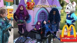 Disney Princess Party Frozen Sleigh Ride-On Descendants 2