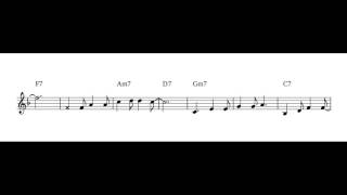 Miles Davis &quot;Straight No Chaser&quot; - Trumpet  Solo Transcription (C)