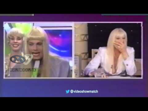 Marcelo Tinelli imita a  Susana Gimenez(1999)