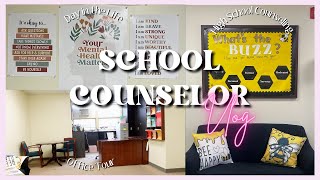 Back to School Vlog | Counselor Office Tour | A Week in My Life Work Edition Pt 1.