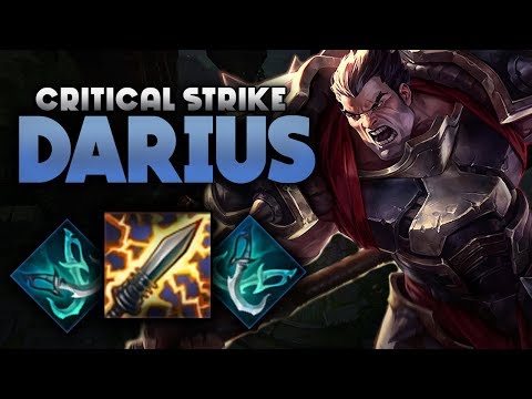 90% CRITICAL STRIKE DARIUS! UNBELIEVABLE DAMAGE!