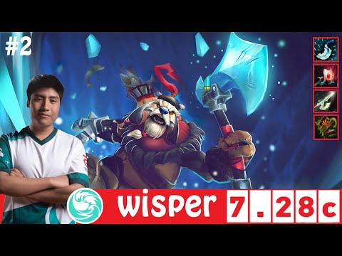 [DOTA 2] bc.Wisper the TUSK [OFFLANE] [7.28C] [2]