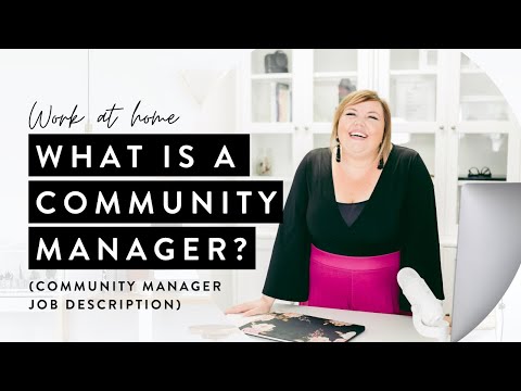 Community Manager Job Description (WORK AT HOME!) - YouTube