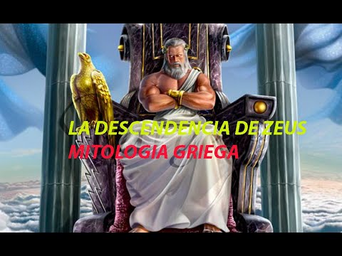 la descendencia de zeus mitologia griega