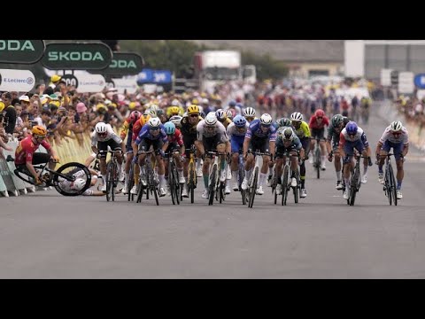 4. Etappe der Tour de France: Phil Bauhaus rast wieder aufs Podium