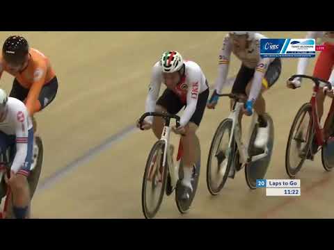 2021 UEC Elite Track European Championships - Men's Scratch Race Final