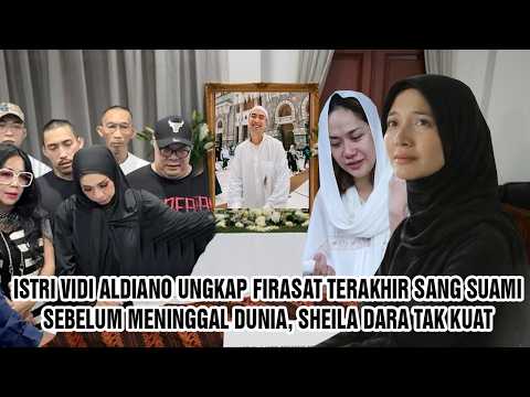 Firasat Terakhir Vidi Aldiano Di Ungkapkan Pada Sheila Dara Aisha Sebelum Meninggal Hari Ini