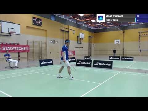 1. Herreneinzel Askö Traun vs BSC 70 Linz