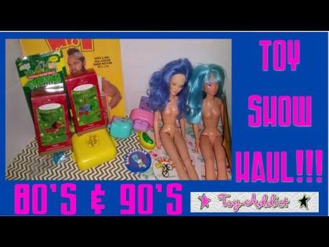 Vintage Toy Show Haul ~ 80's & 90's ~ Worlds of Wonder, Polly Pocket, JEm and Mr. T ~  Toy-Addict