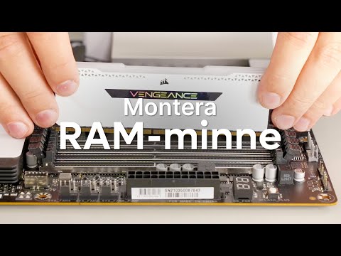 Montera RAM-minne - så här gör du!
