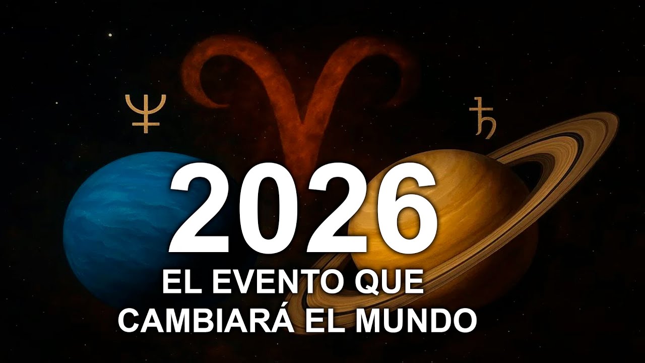 LA GRAN CONJUNCIÓN SATURNO–NEPTUNO EN ARIES: EL EVENTO QUE CAMBIARÁ EL MUNDO EN 2026