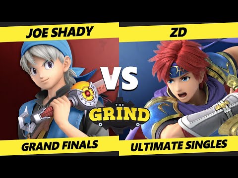 The Grind 124 Onine Grand Finals - ZD (Roy) Vs. Joe Shady [L] (Pac-Man, Hero) Smash Ultimate - SSBU