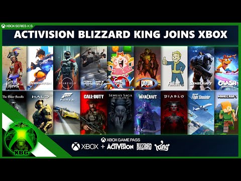 Activision Blizzard King Joins Xbox - Celebration Trailer