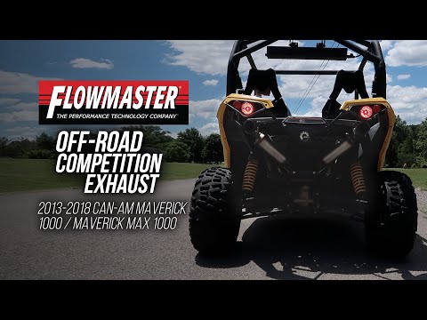 2013 Can Am Maverick Flowmaster Exhaust