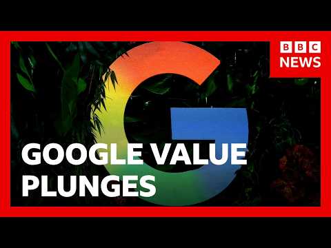 Google value plunges $500bn after AI search eats into ad sales | BBC News