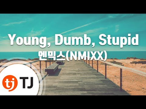 [TJ노래방 / 남자키] Young, Dumb, Stupid - 엔믹스 / TJ Karaoke