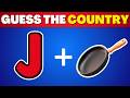 Guess the COUNTRY by Emoji? 🌎 Emoji Quiz