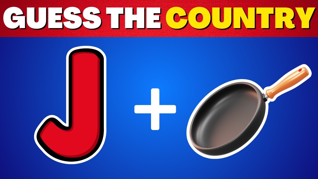 Guess the COUNTRY by Emoji? 🌎 Emoji Quiz