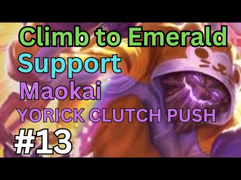 Climb to Emerald #13 Yorick clutch push.