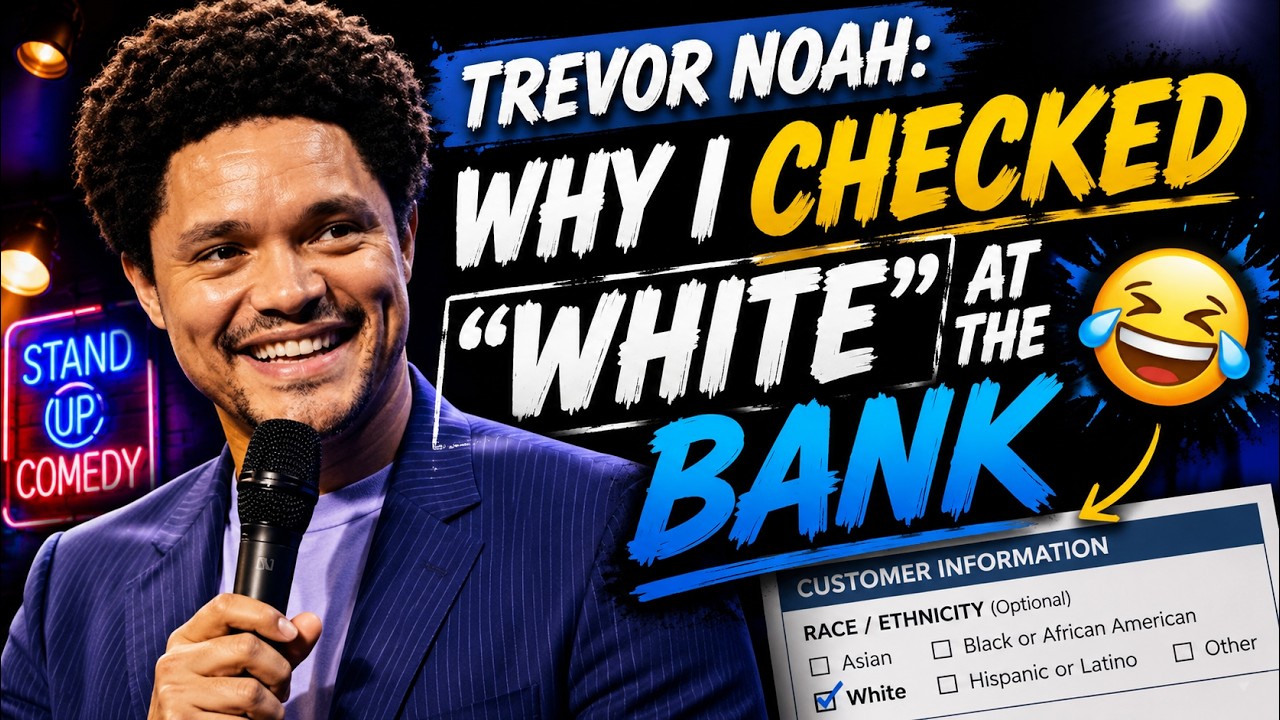 TREVOR NOAH: WHY I CHECKED “WHITE” AT THE BANK 🤣 | STAND UP COMEDY