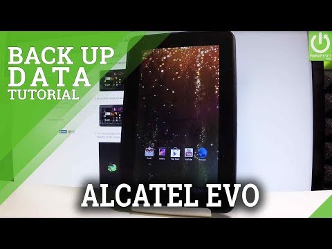 How to Back Up Data in ALCATEL One Touch Evo |HardReset.info