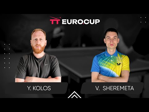 13:15 Yurii Kolos - Vladyslav-Ivan Sheremeta 23.10.2024 TT Euro.Cup Ukraine Professional. TABLE 4