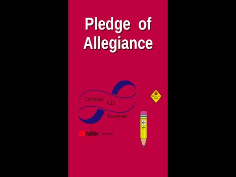 Pledge Of Allegiance  United States of America Vertical #shorts